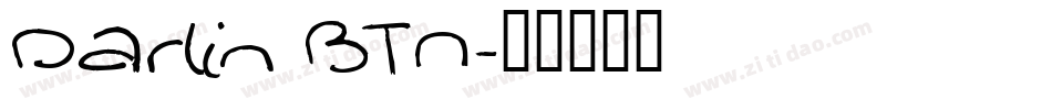 Darlin BTN字体转换